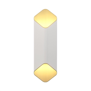 Astro Ako 420 Phase Væglampe Mat Hvid/Guld