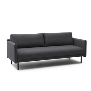 Normann Copenhagen Rar Sofa 3 Seater Re-Born Dark Grey